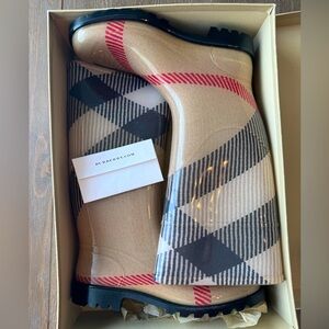 Burberry Tall Rain boots